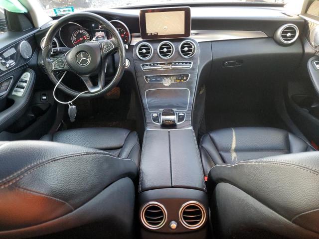 55SWF4KB7FU064446 - 2015 MERCEDES-BENZ C 300 4MATIC GRAY photo 8