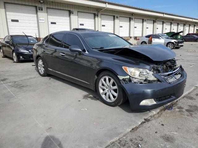 JTHGL46FX75005811 - 2007 LEXUS LS 460L CHARCOAL photo 4