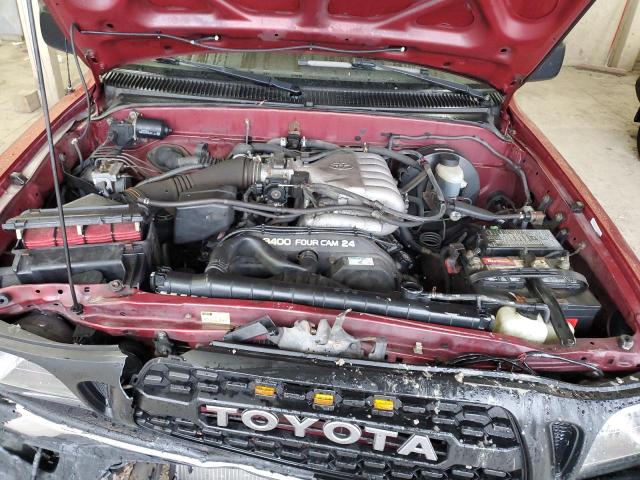 5TEGN92N53Z228366 - 2003 TOYOTA TACOMA DOUBLE CAB PRERUNNER MAROON photo 11