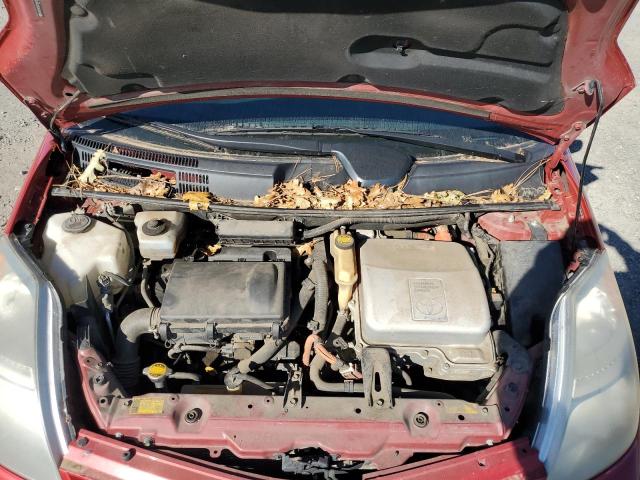JTDKB20UX83298407 - 2008 TOYOTA PRIUS RED photo 11
