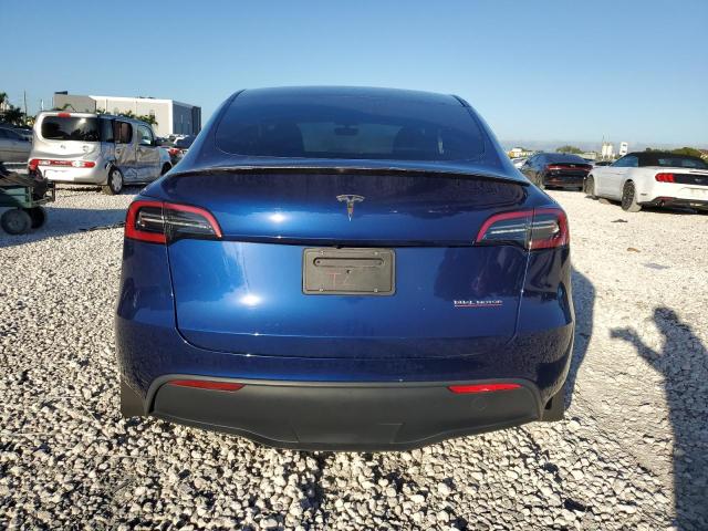 7SAYGDEF1PF684073 - 2023 TESLA MODEL Y 蓝色 照片 6