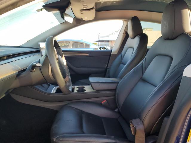 7SAYGDEF1PF684073 - 2023 TESLA MODEL Y 蓝色 照片 7