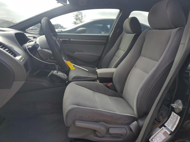 1HGFA16898L039921 - 2008 HONDA CIVIC EX BLACK photo 7