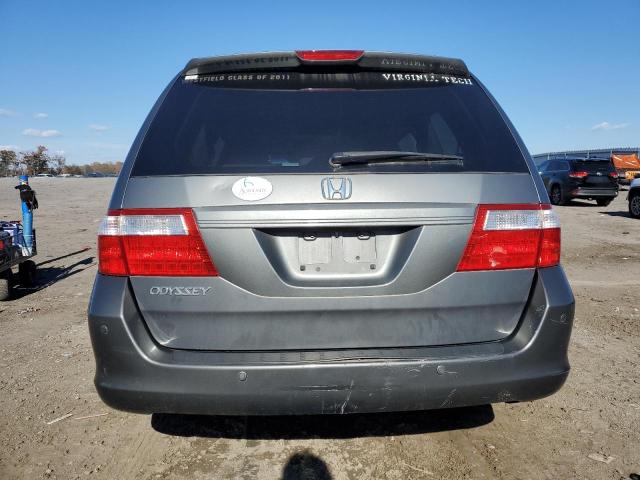 5FNRL387X7B420121 - 2007 HONDA ODYSSEY EXL CHARCOAL photo 6