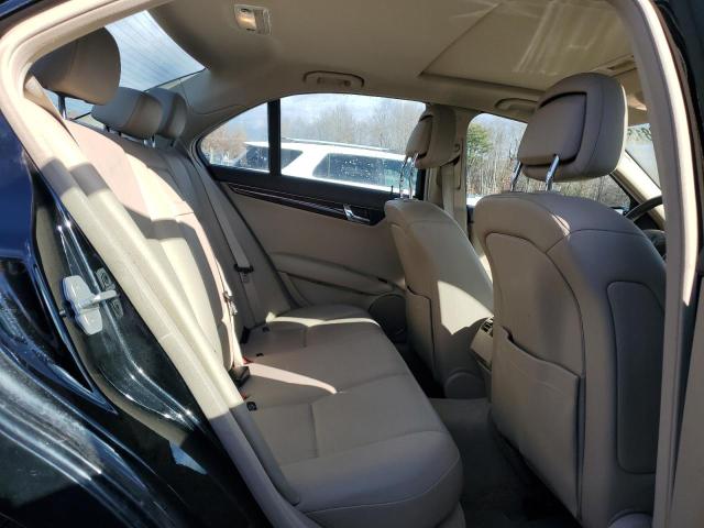 WDDGF8BB4AF415966 - 2010 MERCEDES-BENZ C 300 4MATIC BLACK photo 10