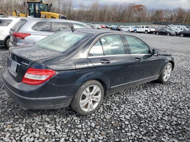 WDDGF8BB4AF415966 - 2010 MERCEDES-BENZ C 300 4MATIC BLACK photo 3