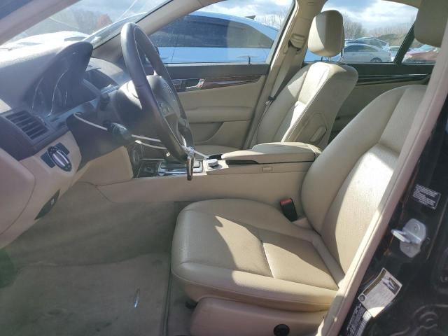 WDDGF8BB4AF415966 - 2010 MERCEDES-BENZ C 300 4MATIC BLACK photo 7