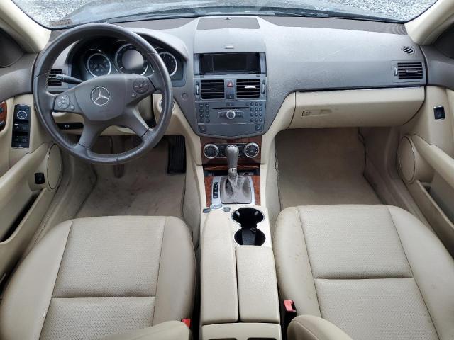 WDDGF8BB4AF415966 - 2010 MERCEDES-BENZ C 300 4MATIC BLACK photo 8