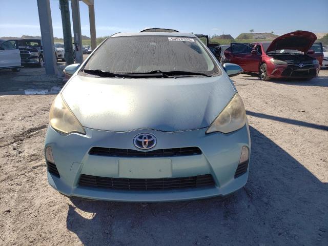 JTDKDTB31D1042375 - 2013 TOYOTA PRIUS C BLUE photo 5