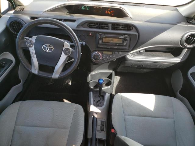 JTDKDTB31D1042375 - 2013 TOYOTA PRIUS C BLUE photo 8