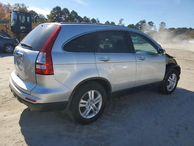 5J6RE3H79AL033858 - 2010 HONDA CR-V EXL ვერცხლისფერი ფოტო 3