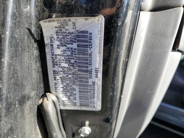 4T1BG22K71U016474 - 2001 TOYOTA CAMRY CE 黑色 照片 12