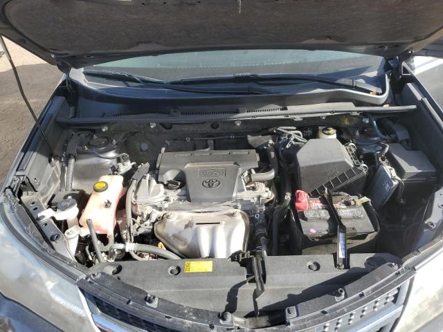 JTMBFREVXDD010114 - 2013 TOYOTA RAV4 LE GRAY photo 12