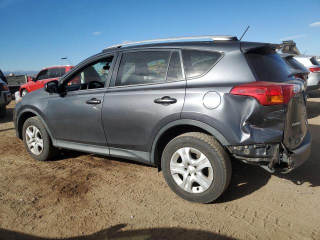 JTMBFREVXDD010114 - 2013 TOYOTA RAV4 LE GRAY photo 2