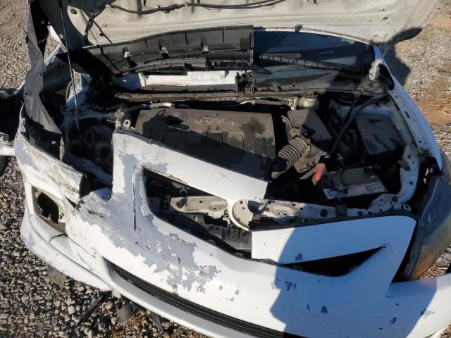 2T1BU4EE5AC476065 - 2010 TOYOTA COROLLA BASE WHITE photo 11