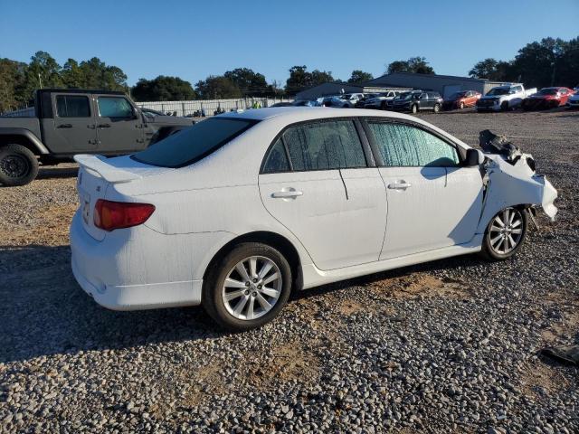 2T1BU4EE5AC476065 - 2010 TOYOTA COROLLA BASE WHITE photo 3