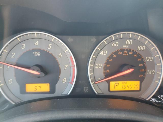 2T1BU4EE5AC476065 - 2010 TOYOTA COROLLA BASE WHITE photo 9