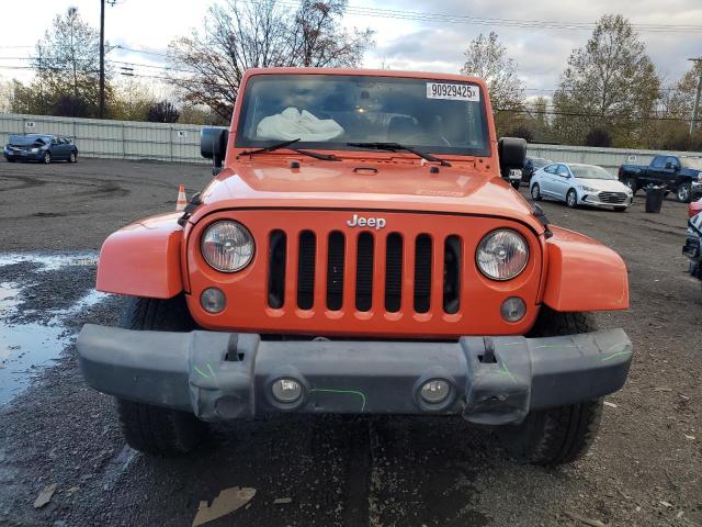 1C4HJWEG9FL733647 - 2015 JEEP WRANGLER U SAHARA BROWN photo 5