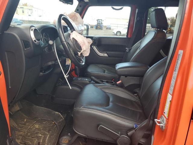 1C4HJWEG9FL733647 - 2015 JEEP WRANGLER U SAHARA BROWN photo 7