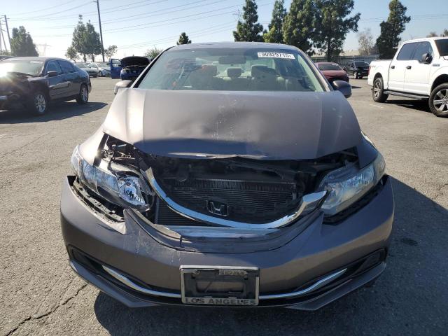 19XFB2F85DE202987 - 2013 HONDA CIVIC EX ნაცრისფერი ფოტო 5