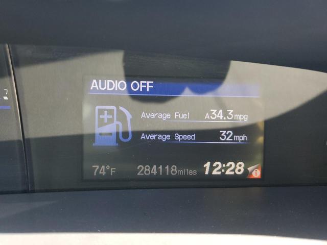 19XFB2F85DE202987 - 2013 HONDA CIVIC EX ნაცრისფერი ფოტო 9