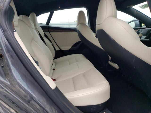 5YJSA1E55NF473112 - 2022 TESLA MODEL S Մոխրագույն լուսանկար 10