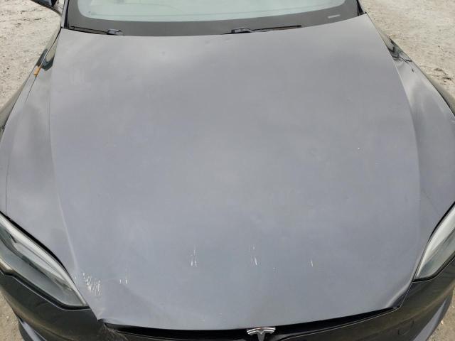 5YJSA1E55NF473112 - 2022 TESLA MODEL S Մոխրագույն լուսանկար 11