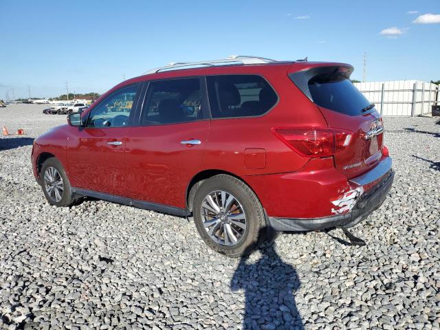 5N1DR2MN9JC636677 - 2018 NISSAN PATHFINDER S წითელი ფოტო 2