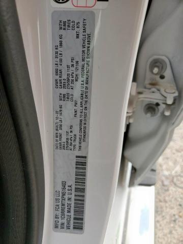 1C6RREMTXPN516403 - 2023 RAM 1500 BIG HORN/LONE STAR WHITE photo 12