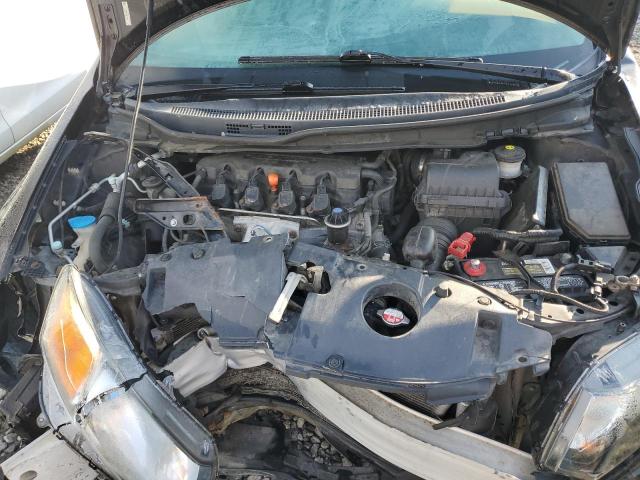 19XFB2F85DE074556 - 2013 HONDA CIVIC EX Մոխրագույն լուսանկար 11