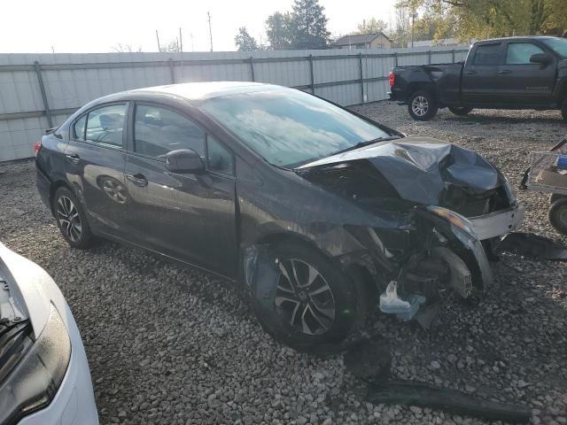 19XFB2F85DE074556 - 2013 HONDA CIVIC EX Մոխրագույն լուսանկար 4