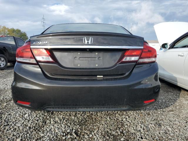 19XFB2F85DE074556 - 2013 HONDA CIVIC EX Մոխրագույն լուսանկար 6