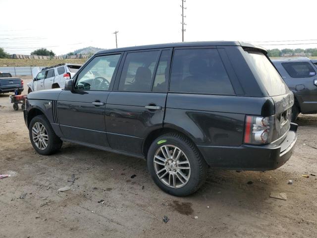 SALME1D41AA308367 - 2010 LAND ROVER RANGE ROVE HSE BLACK photo 2