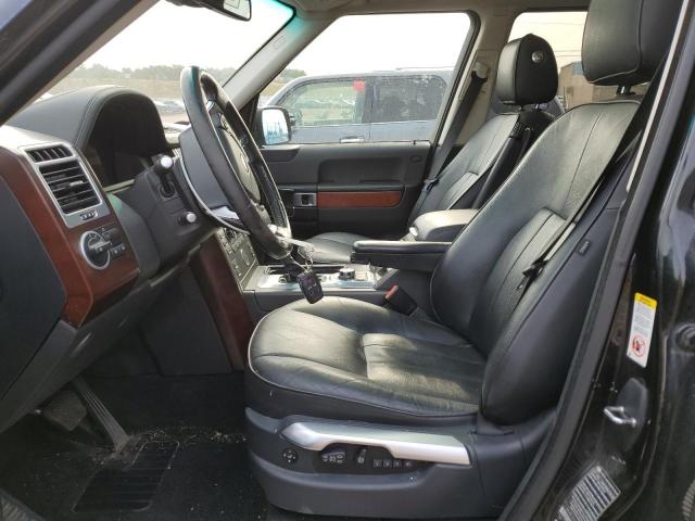 SALME1D41AA308367 - 2010 LAND ROVER RANGE ROVE HSE BLACK photo 7