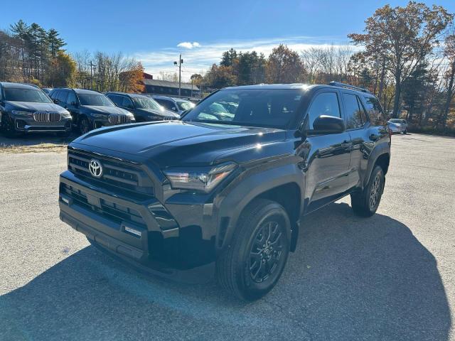 JTEVA5BR8S5006206 - 2025 TOYOTA 4RUNNER SR5 BLACK photo 2