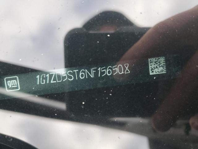 1G1ZD5ST6NF156508 - 2022 CHEVROLET MALIBU LT 灰色 照片 13