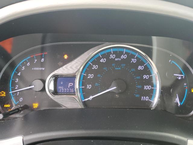 5TDDK3DC7CS034181 - 2012 TOYOTA SIENNA XLE SILVER photo 9