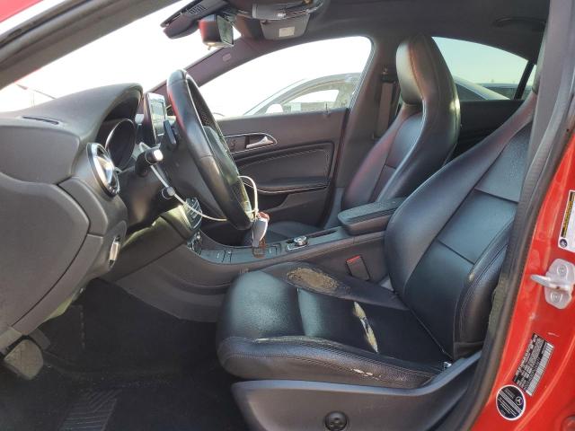 WDDSJ4EB0FN263677 - 2015 MERCEDES-BENZ CLA 250 RED photo 7