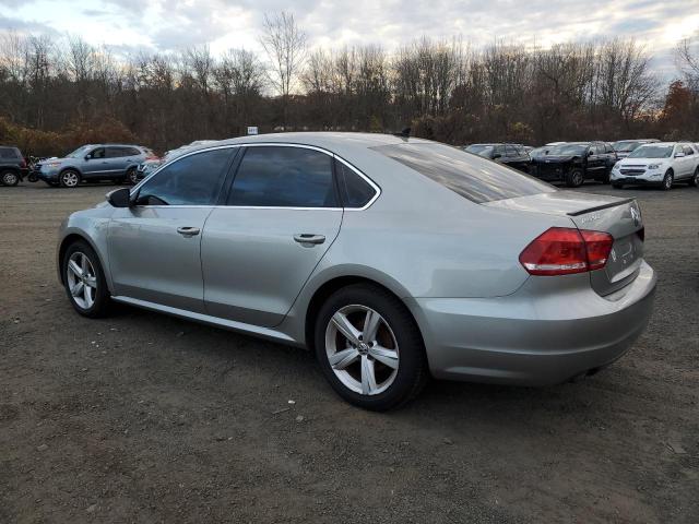 1VWBN7A38CC059521 - 2012 VOLKSWAGEN PASSAT SE ვერცხლისფერი ფოტო 2