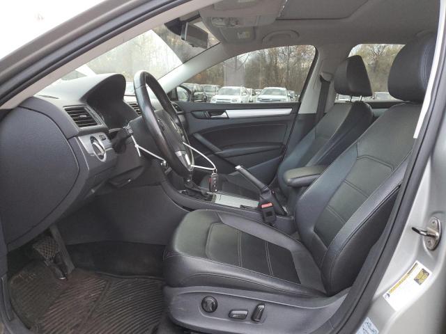 1VWBN7A38CC059521 - 2012 VOLKSWAGEN PASSAT SE ვერცხლისფერი ფოტო 7