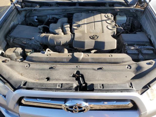 JTEBU5JR7D5118607 - 2013 TOYOTA 4RUNNER SR5 SILVER photo 12