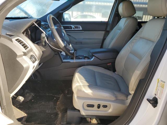 1FM5K7D87EGA73045 - 2014 FORD EXPLORER XLT WHITE photo 7