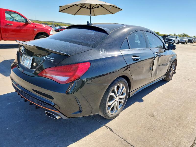 WDDSJ4GB1GN299389 - 2016 MERCEDES-BENZ CLA 250 4MATIC BLACK photo 3