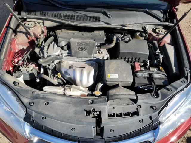 4T1BF1FK9FU994702 - 2015 TOYOTA CAMRY LE RED photo 11
