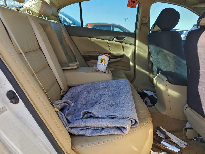 1HGCP26898A123434 - 2008 HONDA ACCORD EXL WHITE photo 10