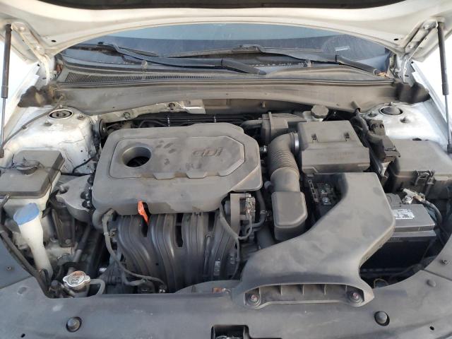 5XXGU4L33HG144877 - 2017 KIA OPTIMA EX WHITE photo 11