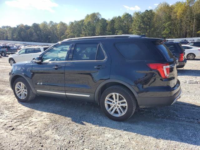 1FM5K7DH1GGC01296 - 2016 FORD EXPLORER XLT BLACK photo 2