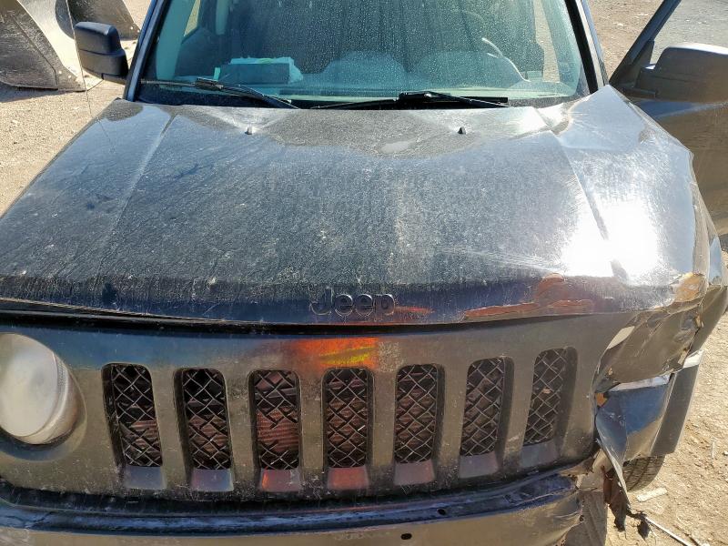 1C4NJPBA3ED674547 - 2014 JEEP PATRIOT SPORT BLACK photo 12