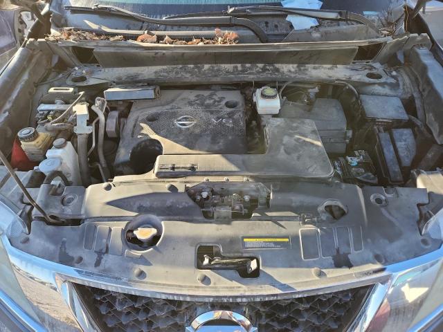 5N1AR2MN1EC701238 - 2014 NISSAN PATHFINDER S GRAY photo 12