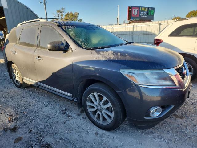 5N1AR2MN1EC701238 - 2014 NISSAN PATHFINDER S GRAY photo 4